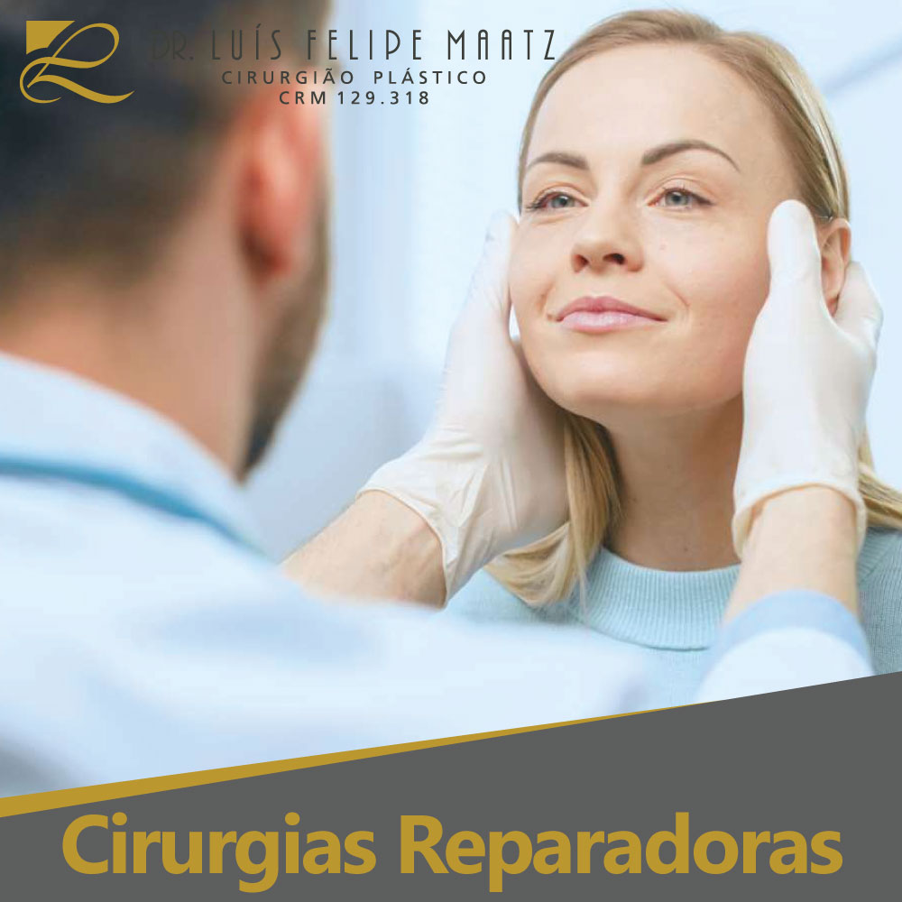 Cirurgias Reparadoras - Clínica de cirurgia plástica Dr. Luís Maatz, localizada na cidade de Jundiaí.