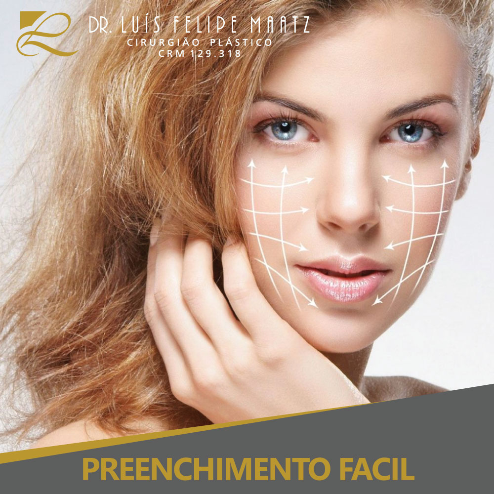 Cirurgia Plástica Preenchimento Facial - Clínica de cirurgia plástica Dr. Luís Maatz, localizada na cidade de Jundiaí.